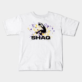 Shaq Laker Purple and Gold Kids T-Shirt